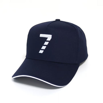 7 Stitches - Navy with a Twist SnapBack