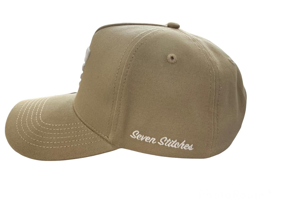 7 Stitches Baseball Cap (Tan)